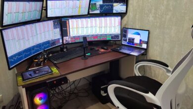 рабочее место трейдера